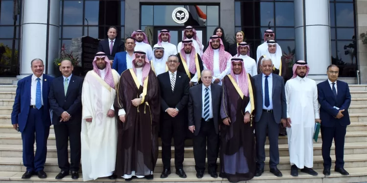 العامة للاستثمار والمناطق الحرة تستضيف وفدًا سعوديًا لبحث التعاون في قطاع التشييد والبناء 1 - جريدة الجمهورية العامة للاستثمار والمناطق الحرة تستضيف وفدًا سعوديًا لبحث التعاون في قطاع التشييد والبناء