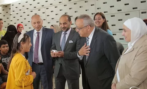 مدير مكتبة الإسكندرية يستضيف أطفال مستشفى 57357 في زيارة خاصة 16 - جريدة الجمهورية 16 6 - جريدة الجمهورية