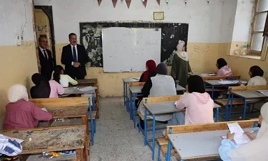 «محافظ المنوفية» يتفقد لجان الشهادة الإعدادية ويؤكد على توفير أجواء مناسبة للطلاب 3 - جريدة الجمهورية 2 5 - جريدة الجمهورية