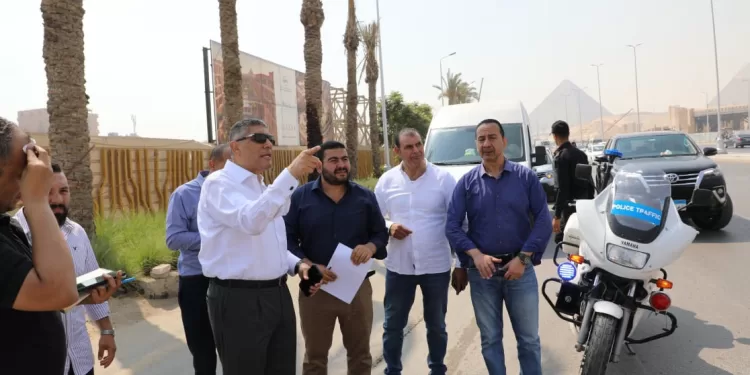 محافظ الجيزة يتفقد ميدان الرماية استعدادًا لافتتاح المتحف المصري الكبير 1 - جريدة الجمهورية محافظ الجيزة يتفقد ميدان الرماية استعدادًا لافتتاح المتحف المصري الكبير