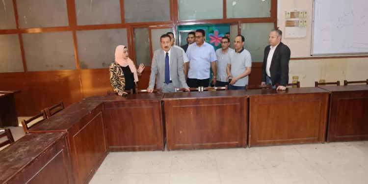 محافظ المنوفية يتفقد مركز الدراسات الوطنية لدعم تطوير الجهاز الإداري