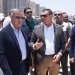 الشربينى وأحمد خالد يتفقدان مشروع توسعة وتطوير كورنيش الإسكندرية