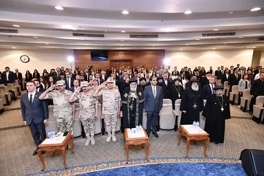 ندوة تثقيفية حول الأمن القومي لقوات الدفاع الشعبي بالكاتدرائية بحضور البابا تواضروس الثاني 2 - جريدة الجمهورية 3 88 - جريدة الجمهورية
