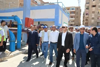 مياه نظيفة لقرى المنيا..وزير الإسكان يتفقد محطات «العدوة» ضمن مبادرة حياة كريمة 2 - جريدة الجمهورية 4 36 - جريدة الجمهورية