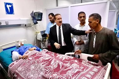 للاطمئنان على حالتهم… محافظ المنوفية يزور مصابي حادث المنوفية ويوجه بتوفير كافة سبل الرعاية 4 - جريدة الجمهورية 4 72 - جريدة الجمهورية