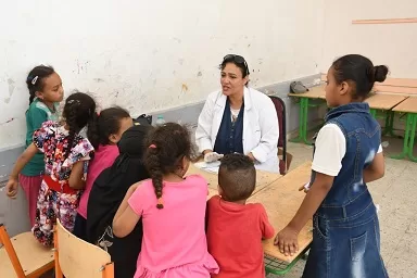 قافلة جامعة عين شمس التنموية تخدم 2700 مواطن في سوهاج عبر 11 عيادة مجانية 5 - جريدة الجمهورية 5 3 - جريدة الجمهورية