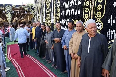 محافظ المنوفية يستقبل المعزين في شهداء حادث الإقليمي ويقدم خالص تعازيه لأسرهم 10 - جريدة الجمهورية 9 19 - جريدة الجمهورية