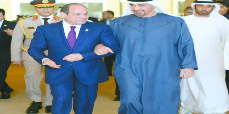 قمة مصرية ـ إماراتية فى أبو ظبى 1 - جريدة الجمهورية قمة مصرية ـ إماراتية فى أبو ظبى