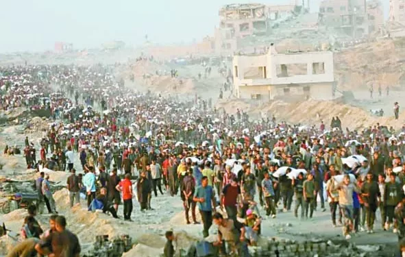 جيش الاحتلال يواصل القصف والتجويع والإبادة فى غزة 1 - جريدة الجمهورية منتخبنا يتأهل للدور الرئيسى بمونديال اليد للشباب