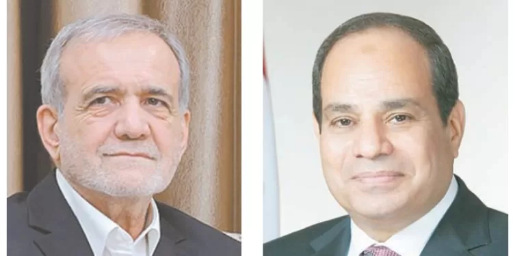 السيسى لنظيره الإيرانى: مصر تدين أى أعمال تمس سيادة الدول 1 - جريدة الجمهورية السيسى لنظيره الإيرانى: مصر تدين أى أعمال تمس سيادة الدول