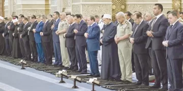 الرئيس السيسى يهنئ المصريين: حفظ الله وطننا الغالى وجعله فى تقدم وأمن واستقرار 