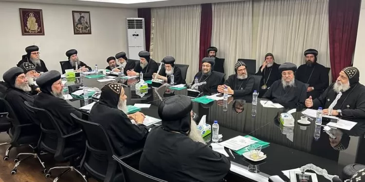 انطلاق أعمال المجمع المقدس في الكاتدرائية المرقسية