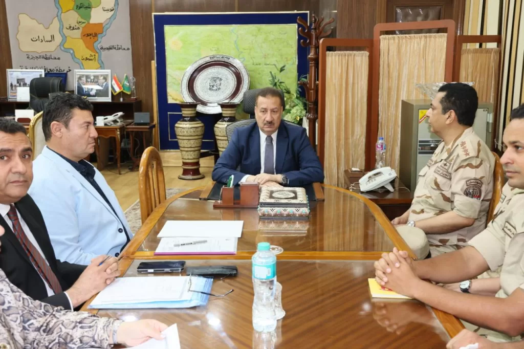 اللمسات الأخيرة لمشروعات «حياة كريمة»: محافظ المنوفية يجتمع بوفد الهيئة الهندسية لمناقشة التسليم 2 - جريدة الجمهورية WhatsApp Image 2025 06 19 at 13.38.04 cdab3244 - جريدة الجمهورية