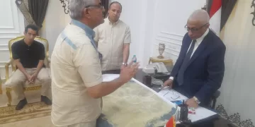 محافظ شمال سيناء يعلن تعديل الحدود الإدارية مع محافظة بورسعيد