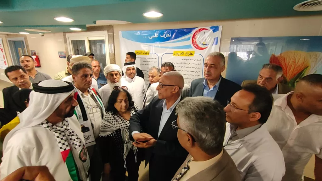 وفد البرلمان العربي يقدم الدعم المعنوي للجرحى الفلسطينيين في مستشفيات شمال سيناء 4 - جريدة الجمهورية WhatsApp Image 2025 06 27 at 5.46.43 PM 1 - جريدة الجمهورية