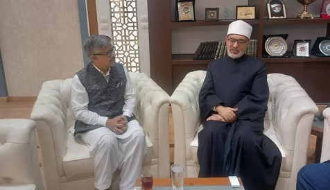 المفتي يبحث مع سفير باكستان التحديات التي تواجه العالم الإسلامي 1 - جريدة الجمهورية المفتي يبحث مع سفير باكستان التحديات التي تواجه العالم الإسلامي