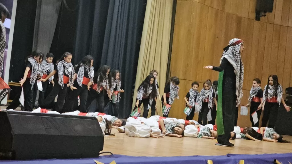 القضية الفلسطينية تتصدر المشهد بالمدينة التعليمية في 6 أكتوبر.. برسالة: «لا للتهجير» 3 - جريدة الجمهورية dc85e3a4 7644 47f2 86d9 0333d3996346 - جريدة الجمهورية