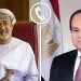 الرئيس عبد الفتاح السيسي يتلقى اتصالًا هاتفيًا من سلطان عُمان بمناسبة عيد الأضحى المبارك