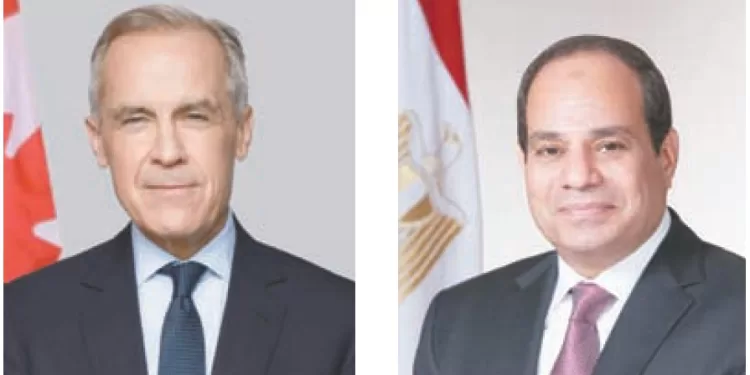 السيسى خلال اتصال هاتفى برئيس وزراء كندا: إقامة الدولة الفلسطينية المستقلة.. الضامن الوحيد لاستقرار الشرق الأوسط