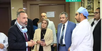 «د. الزواوي» يتابع التطوير بمعهد بلهارس.. ويشيد بالتحديثات في وحداته البحثية