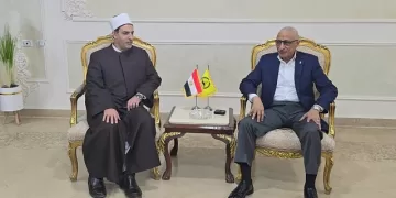 محافظ شمال سيناء يستقبل وفداً رفيعاً من دار الإفتاء المصرية