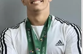 رئيس جامعة القاهرة يهنئ «مصطفى الغباشي» على فوزه ببطولة إفريقيا للكاراتيه