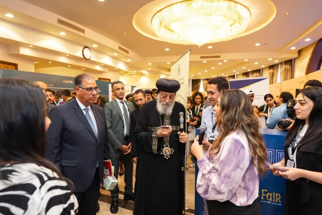 البابا تواضروس يفتتح معرض «لوجوس» بمشاركة وزيري السياحة والخارجية 5 - جريدة الجمهورية 14 4 - جريدة الجمهورية