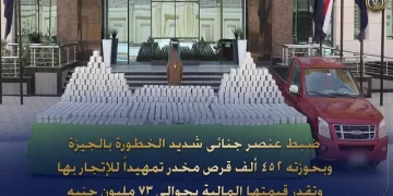 سقطوا بعد مطاردات أمنية بكل أنوآع السموم..المضبوطات نص طن مخدرات وشحنة من أقراص الكيف ب١٧٣ مليونا