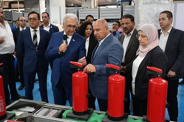 نادر رياض: انشاء أكبر مصنع لانتاج بودرة الاطفاء بتكلفة ٢مليار جنية 2 - جريدة الجمهورية 3 17 - جريدة الجمهورية