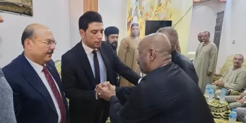 نائب محافظ سوهاج يُعزّي الصحفي «ممدوح القعيد» في وفاة والدته بجرجا