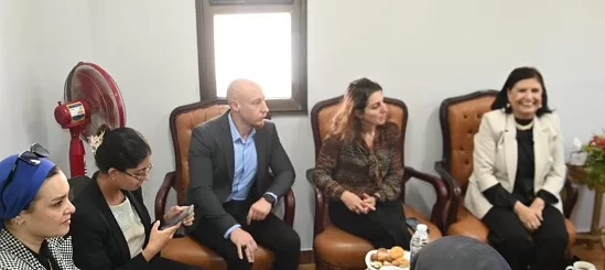 في قرية زاوية صقر.. محافظ البحيرة تلتقي رئيسة المجلس القومي للمرأة لبحث قضايا تمكين المرأة 2 - جريدة الجمهورية 5 19 - جريدة الجمهورية