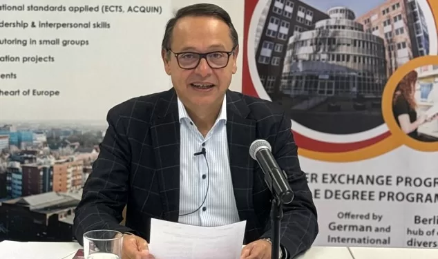 رئيس الجامعة الألمانية: رسالتنا بناء جسور التعاون في التعليم والصناعة والبحث العلمي بين مصر وألمانيا