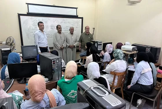 فرصة ذهبية لطلاب الإعدادية.. مركز الأسر المنتجة بسنورس يؤهل الشباب للالتحاق بمدارس التمريض 3 - جريدة الجمهورية 7 6 - جريدة الجمهورية
