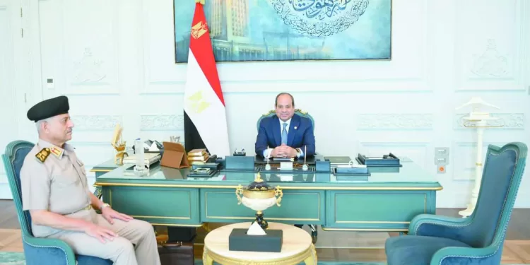 الرئيس يستقبل القائد العام للقوات المسلحة 1 - جريدة الجمهورية الزمالك «حيران» بسبب شيكابالا