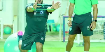 «أشغال شاقة» فى بيراميدز..قبل المعسكر الخارجى