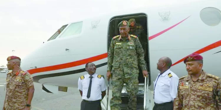 البرهان فى الخرطوم للمرة الأولى منذ اندلاع الحرب 1 - جريدة الجمهورية وعود «الننى» تحقيق البطولات هدية لجماهير «الجزيرة»