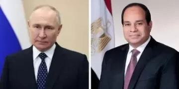 السيسى يُعزِّى «بوتين» فى ضحايا طائرة شرق روسيا