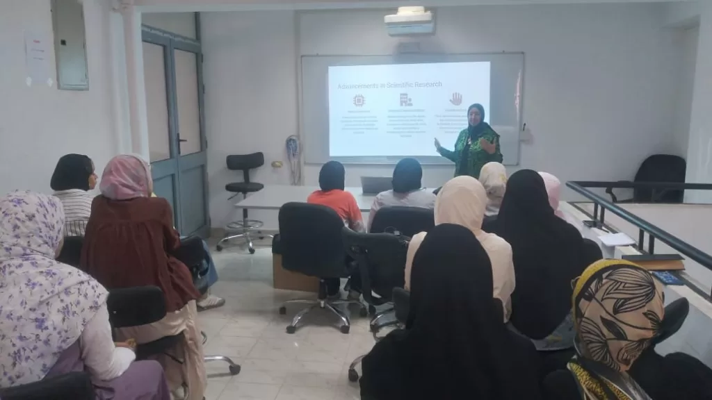 انطلاق برنامج التدريب الصيفي لطالبات عين شمس في مركز النانوتكنولوجي بجامعة حلوان 4 - جريدة الجمهورية WhatsApp Image 2025 07 06 at 6.09.33 PM 2 - جريدة الجمهورية