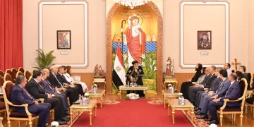 البابا تواضروس يستقبل عددًا من السفراء المصريين 3 - جريدة الجمهورية البابا تواضروس يستقبل عددًا من السفراء المصريين