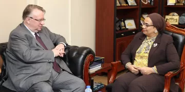 رئيسة «القومى للمرأة» تستعرض جهود وأنشطة المجلس لخدمة السيدات مع وفد منظمة العمل الدولية