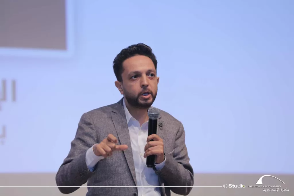 الإعلامي أحمد فايق يشارك تجربته الملهمة في مؤتمر «اختر كليتك» بمكتبة الإسكندرية 3 - جريدة الجمهورية WhatsApp Image 2025 07 21 at 6.25.28 PM 2 - جريدة الجمهورية