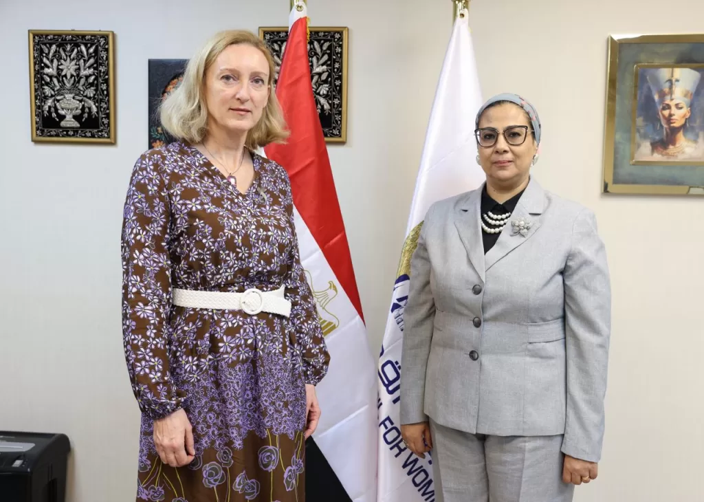 المستشارة أمل عمار وسفيرة سلوفاكيا بالقاهرة تبحثان سبل التعاون في تمكين المرأة 2 - جريدة الجمهورية WhatsApp Image 2025 07 24 at 5.33.02 PM - جريدة الجمهورية