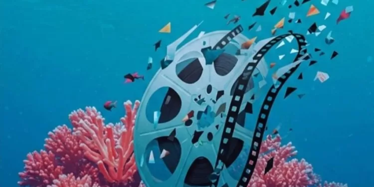 موهبة من فنون جميلة: طالب يبتكر بوستر مهرجان الغردقة لسينما الشباب 1 - جريدة الجمهورية موهبة من فنون جميلة: طالب يبتكر بوستر مهرجان الغردقة لسينما الشباب