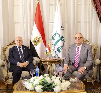 رئيس مجلس الدولة يستقبل رئيس هيئة النيابة الإدارية للتهنئة بتوليه المنصب وتعزيز التعاون