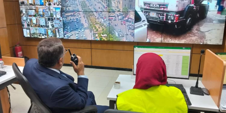 محافظ الدقهلية يتابع إصلاح خطي المياه بطلخا وبني عبيد