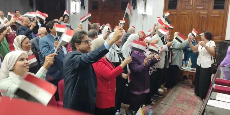 ملحمة وطنية في دار الحكمة.. البيطريون يحتفلون بثورة 30 يونيو