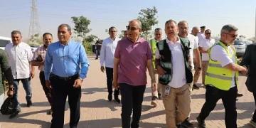 محافظ المنيا يفتتح المرحلة الثانية لأكبر مصانع سكر البنجر فى العالم