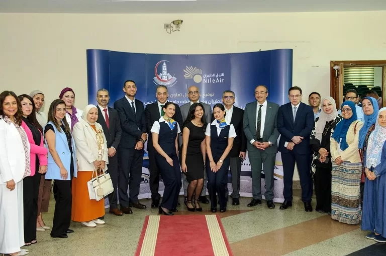 بروتوكول تعاون بين النيل للطيران وجامعة عين شمس لتمويل وحدات عزل الأطفال 2 - جريدة الجمهورية الطيران 1 1 - جريدة الجمهورية