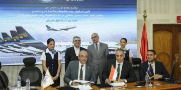 بروتوكول تعاون بين النيل للطيران وجامعة عين شمس لتمويل وحدات عزل الأطفال