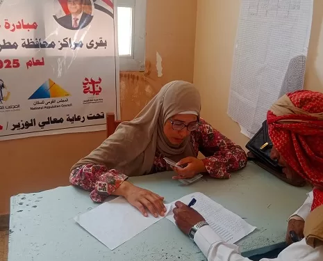 «قوافل الخير» تصل إلى قرى مطروح